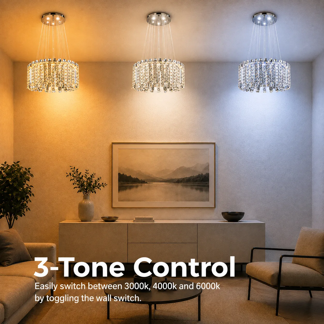 Alessandro Design TURKMENABAT Magno candelabru LED cristal 35W