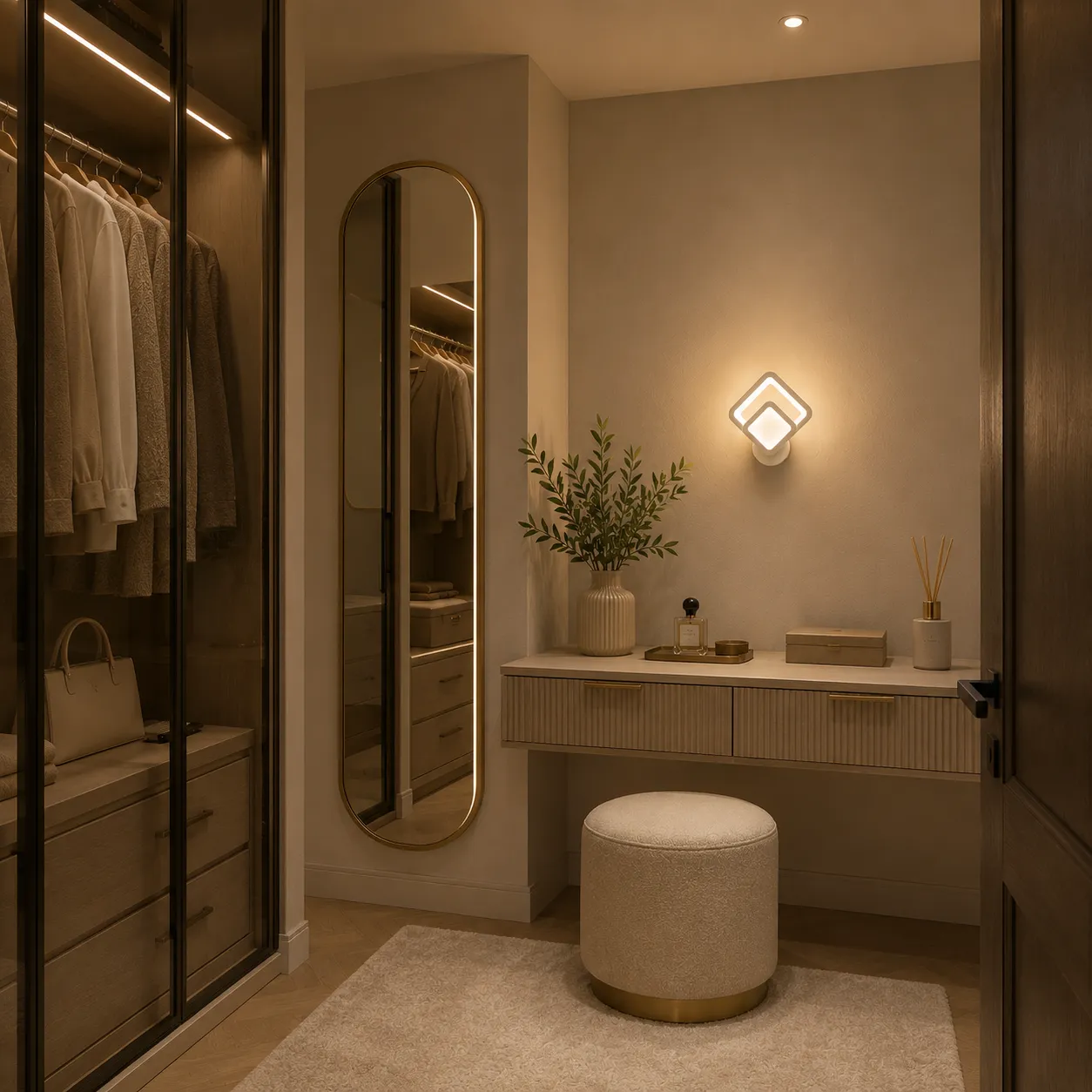 Alessandro Design Shani 23W aplica perete LED alba 3 culori