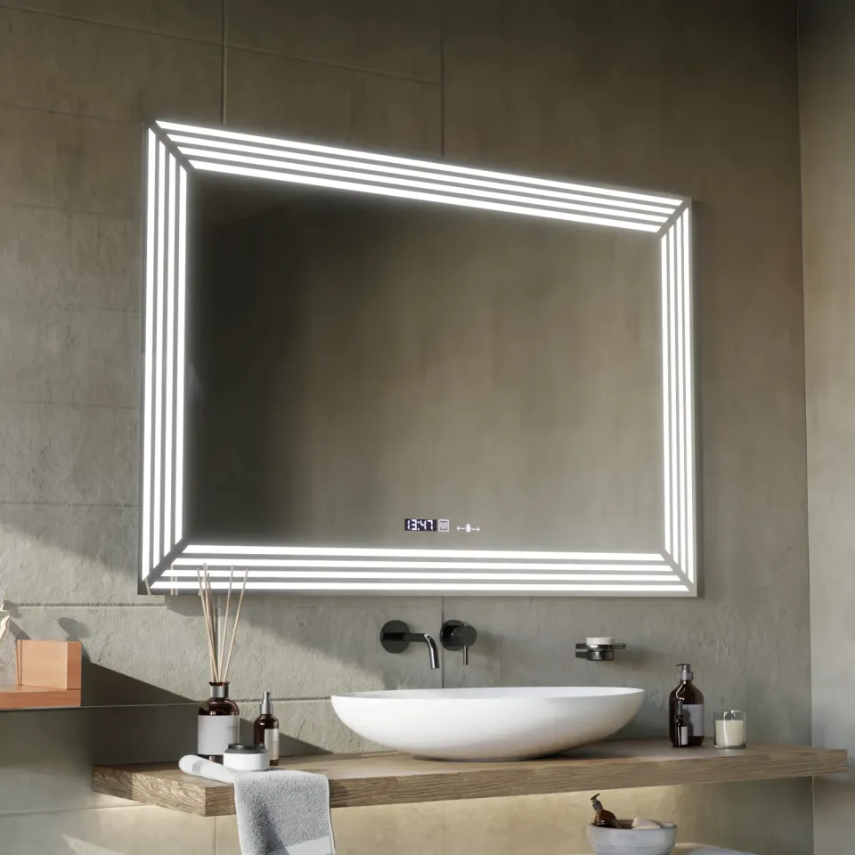 Alessandro Design Venezia MotionGlow Marcello oglinda LED 80x60cm cu dezaburire