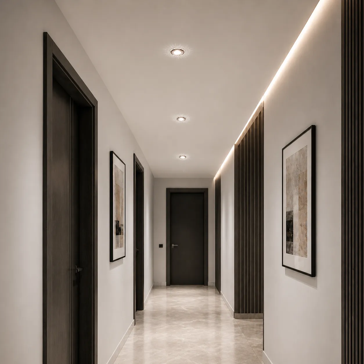 Alessandro Design Orbita spot LED rotund 5W lumina calda-rece