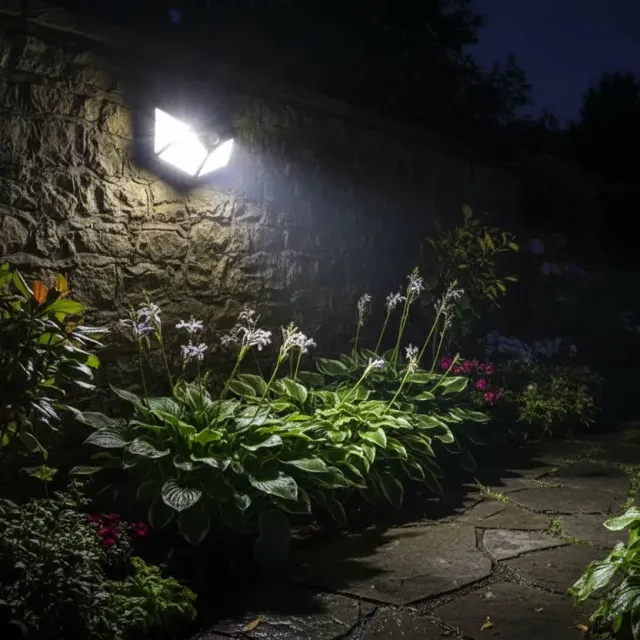 Alessandro Design lampa solara perete 100 LED neagra