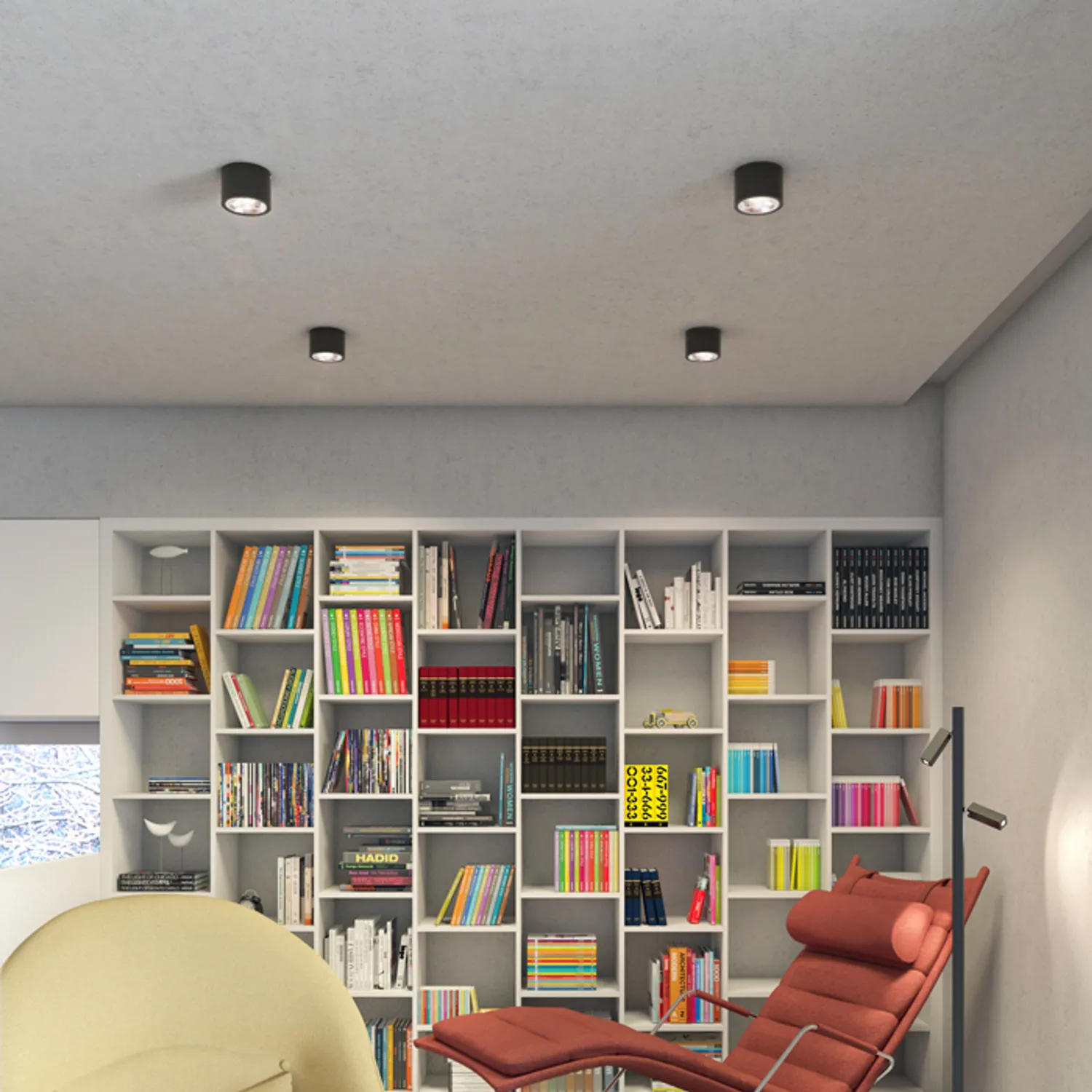 Rendl Light Studio Kelly LED plafoniera dimabila alba