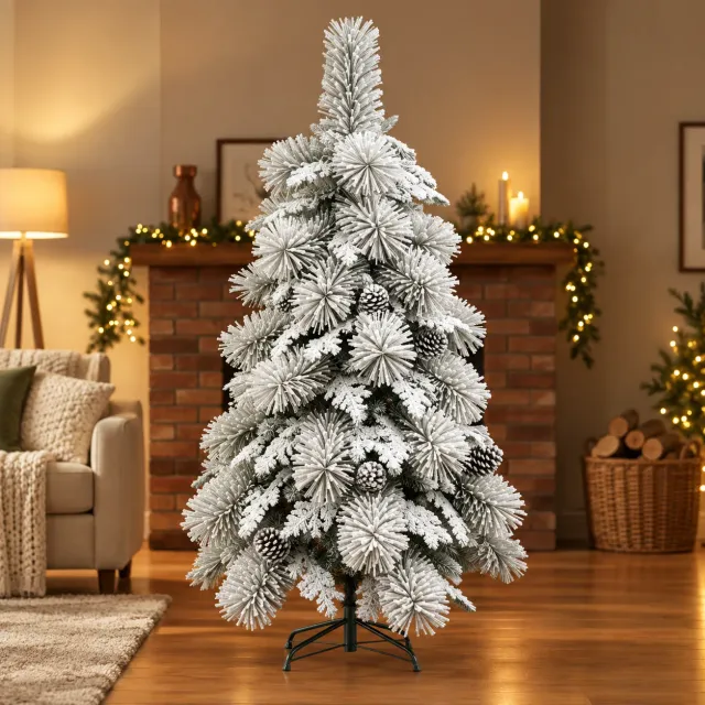 Alessandro Design UPERNAVIK brad artificial alb 180cm 550 varfuri