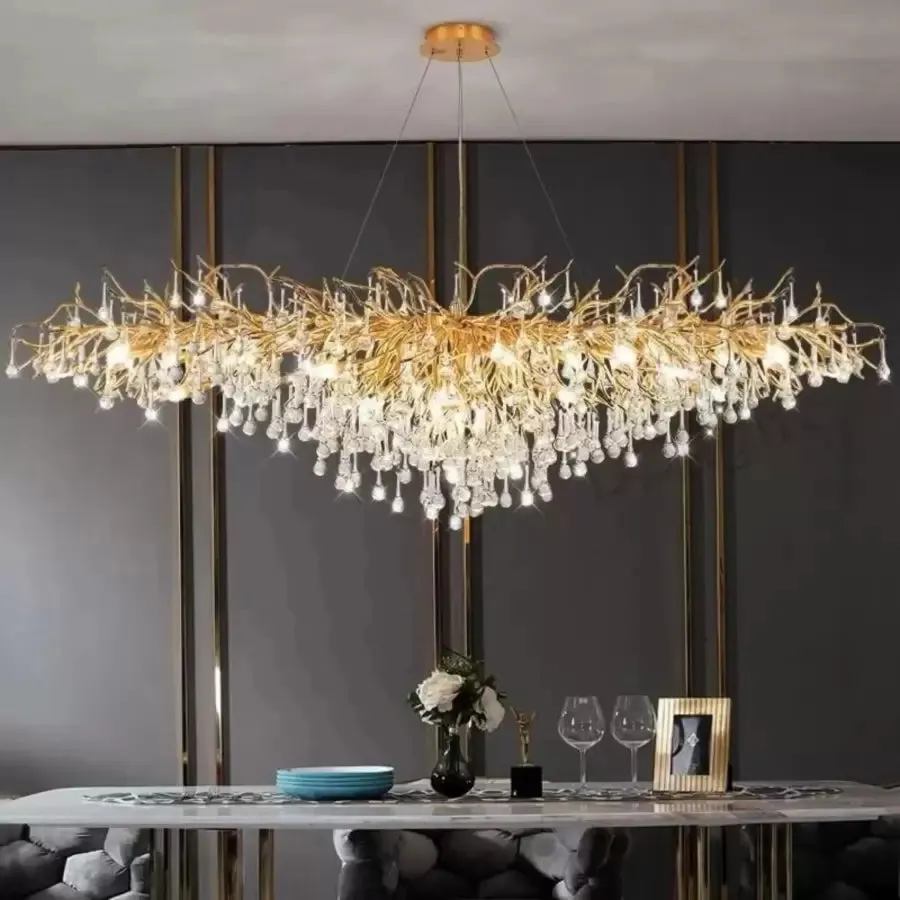 Alessandro Design Kaiser candelabru auriu 13xG9 120cm