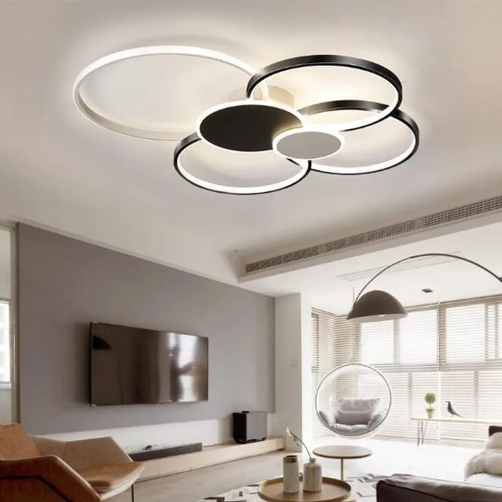 Alessandro Design Killian lustră LED 110W 6 cercuri