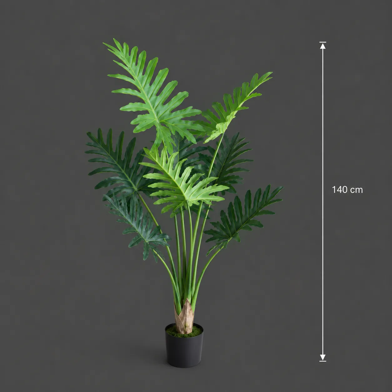 Alessandro Design planta artificiala filodendron 140 cm verde