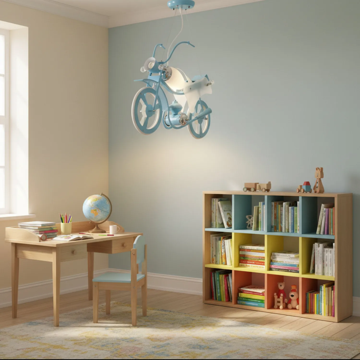 Alessandro Design MOTO 40W lustra LED copii motocicleta
