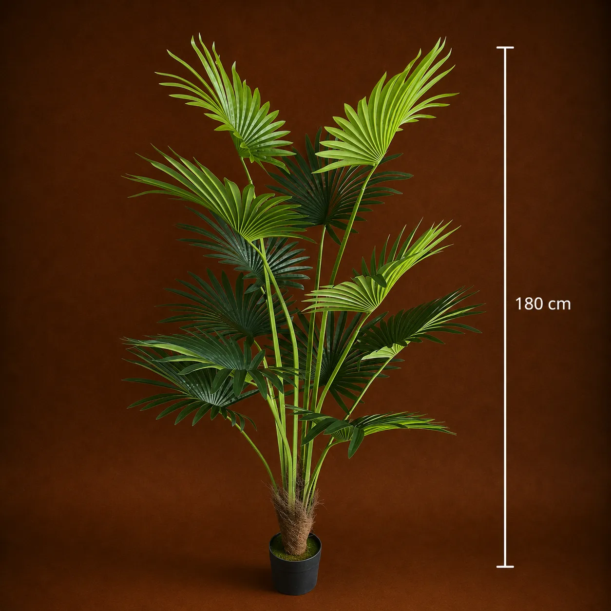 Alessandro Design Livistona Palmier Plantă Artificială 180cm Verde