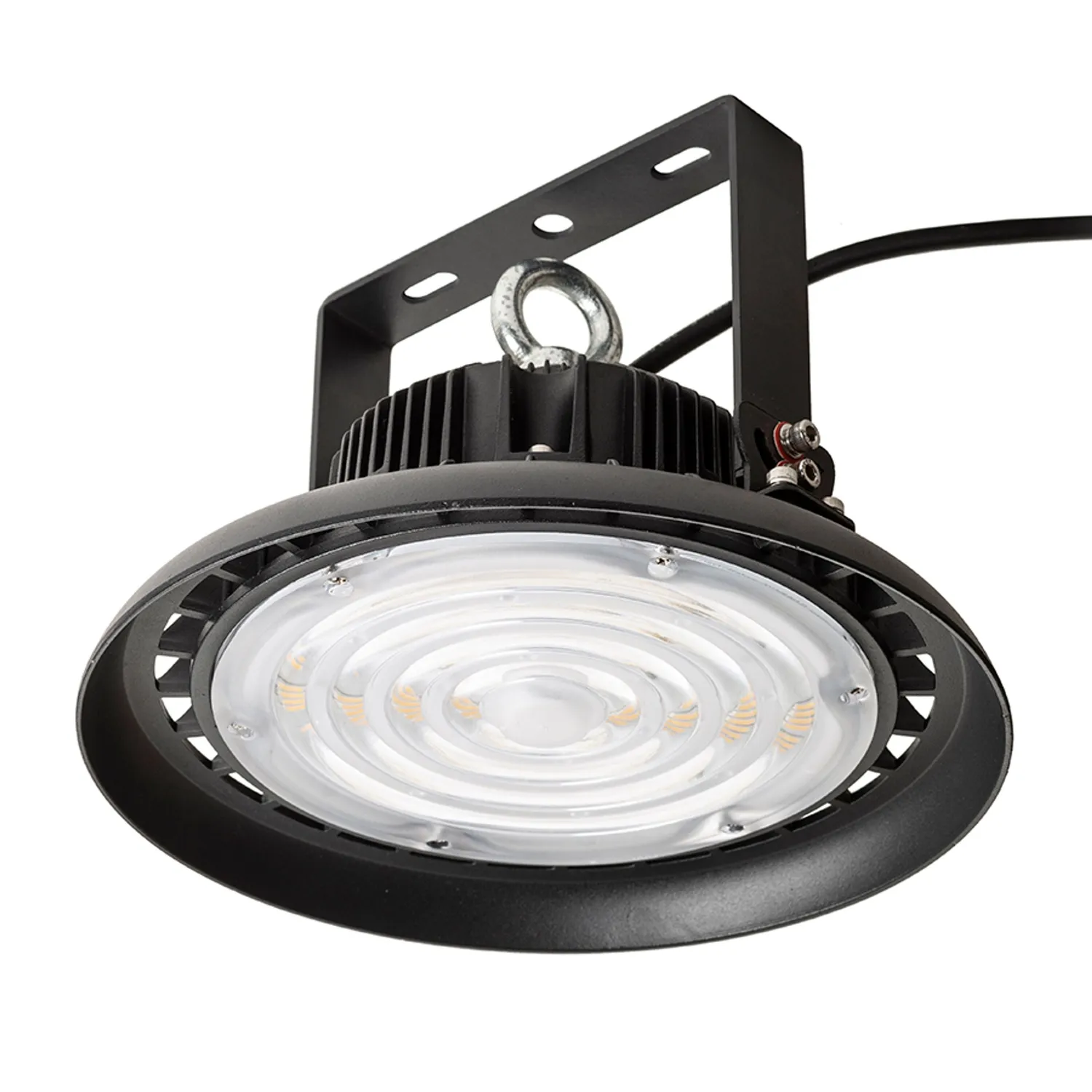 Rendl Megalos Pro 26 pendul LED industrial negru flux mare