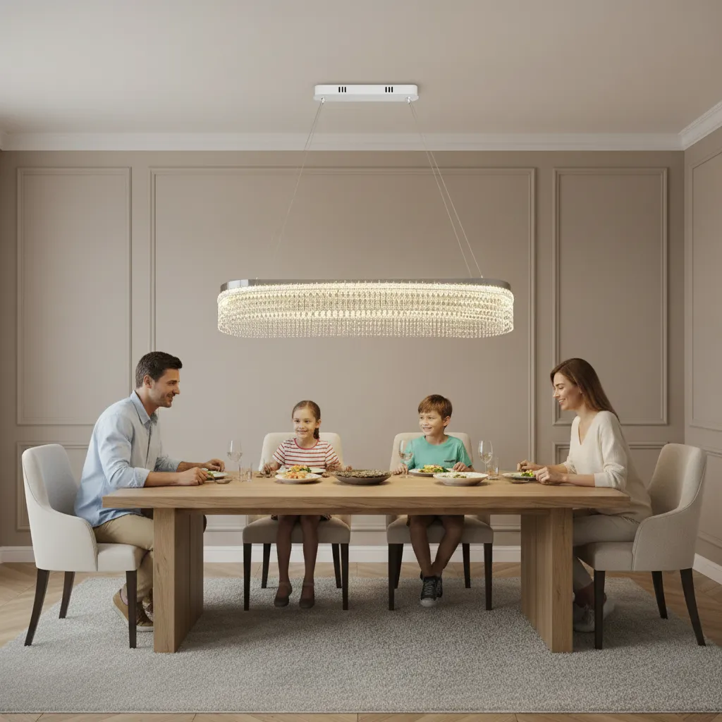 Alessandro Design Volna Supremo candelabru LED 162W alb 100cm