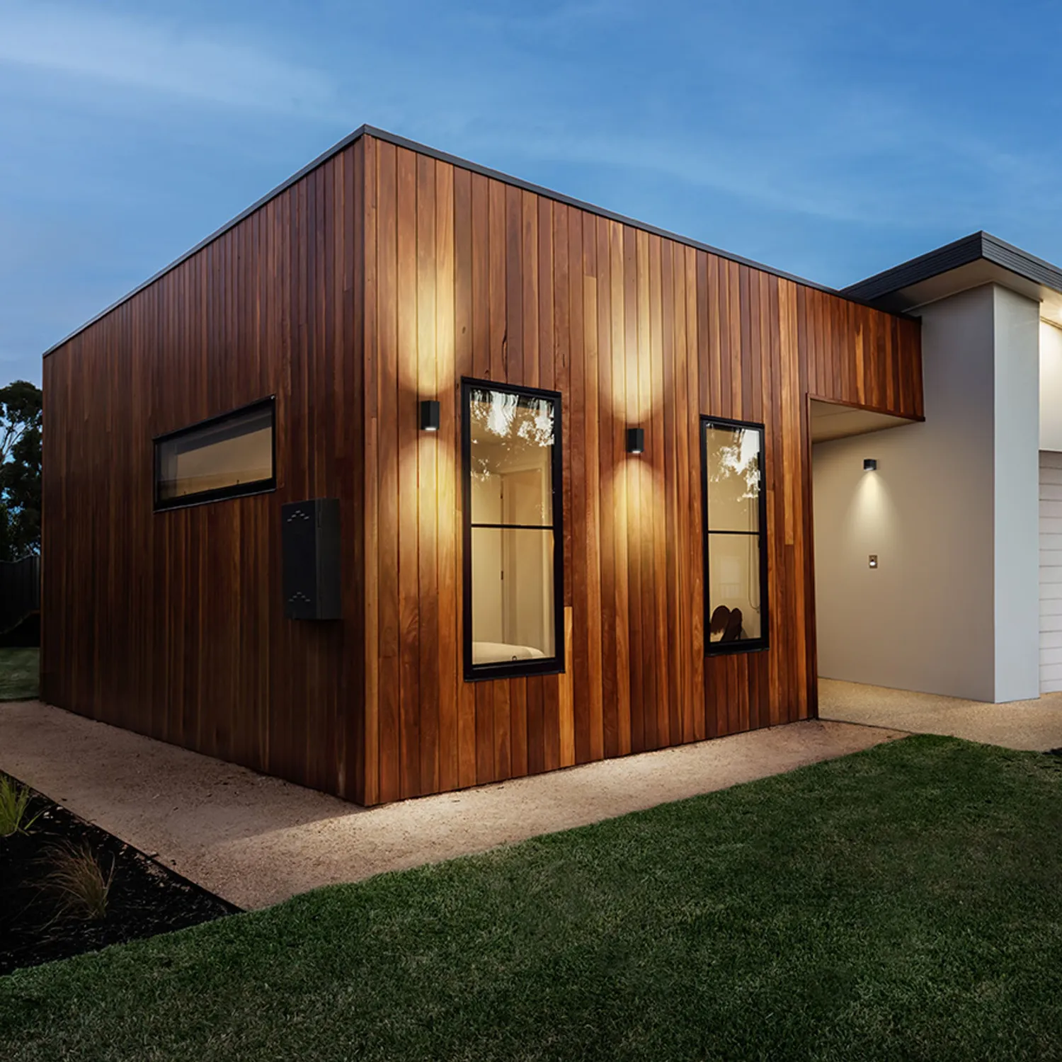 Rendl Light Studio Kubi II aplica exterior antracit LED Up-Down