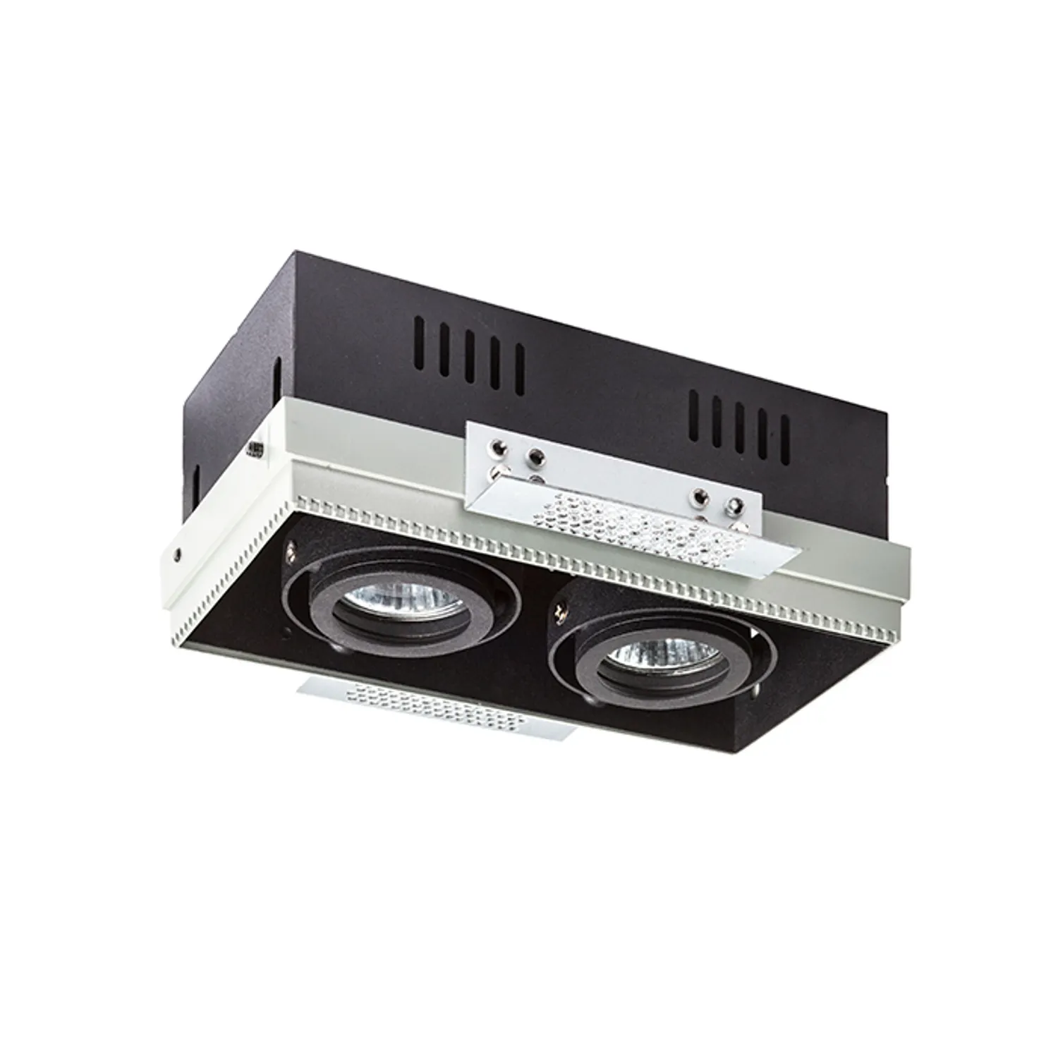 Rendl Light Studio Electra II GU10 spot încastrat negru fără ramă