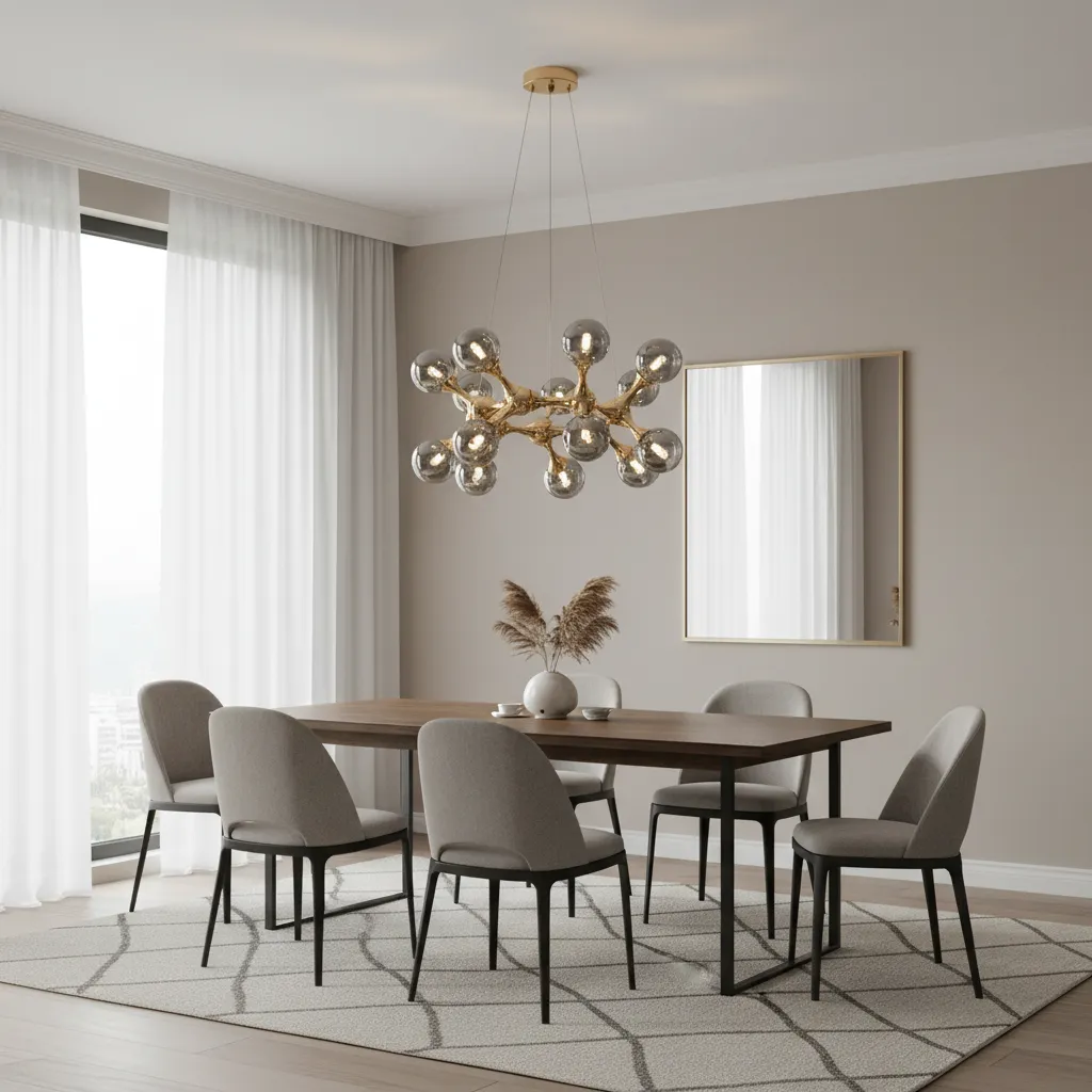 Alessandro Design Elektra Regalis lustra 70cm aurie 14xG9