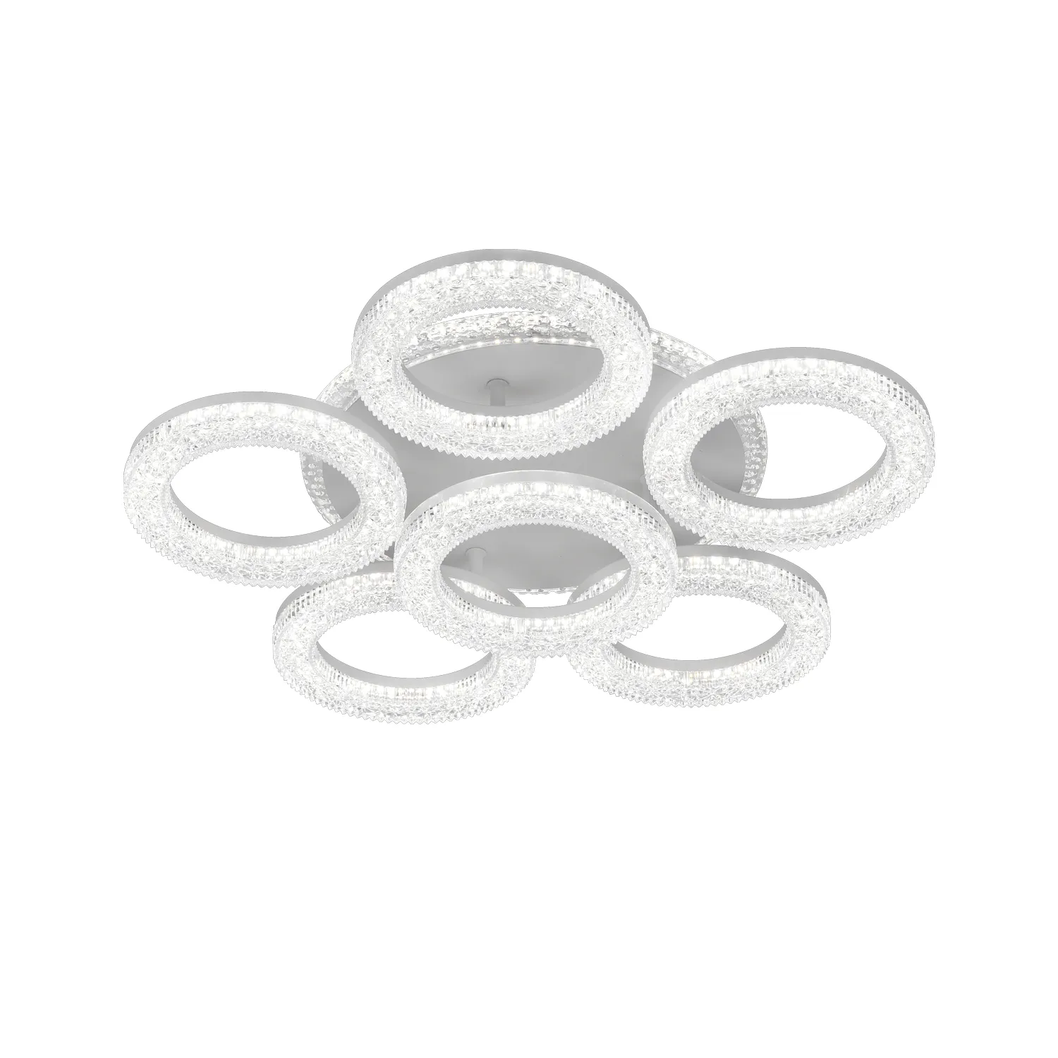 Alessandro Design Freja lustra LED alba 51cm 90W dimabila