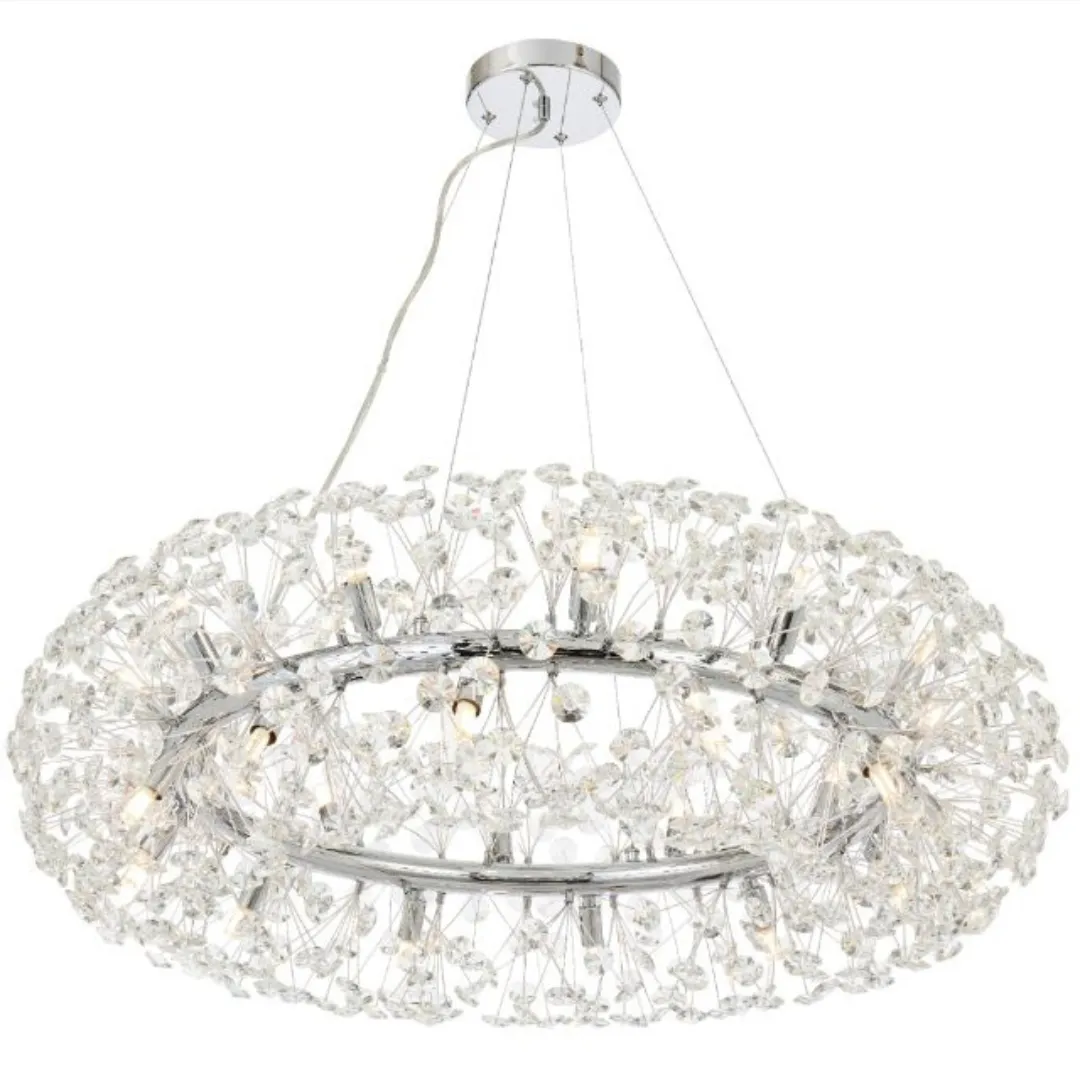 Alessandro Design Khujand 12xG9 candelabru cristal 60cm