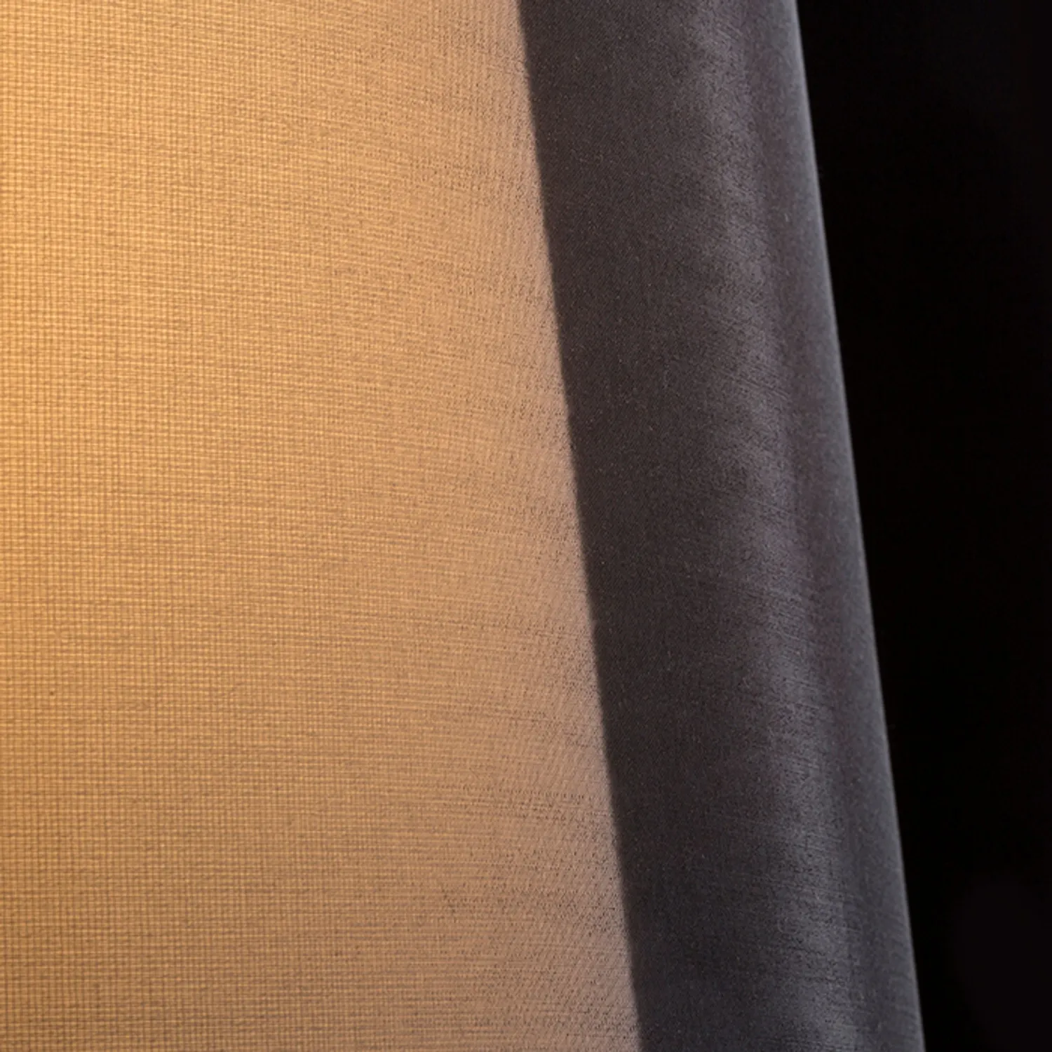 Rendl Esplanade veioza neagra cu abajur textil reglabila