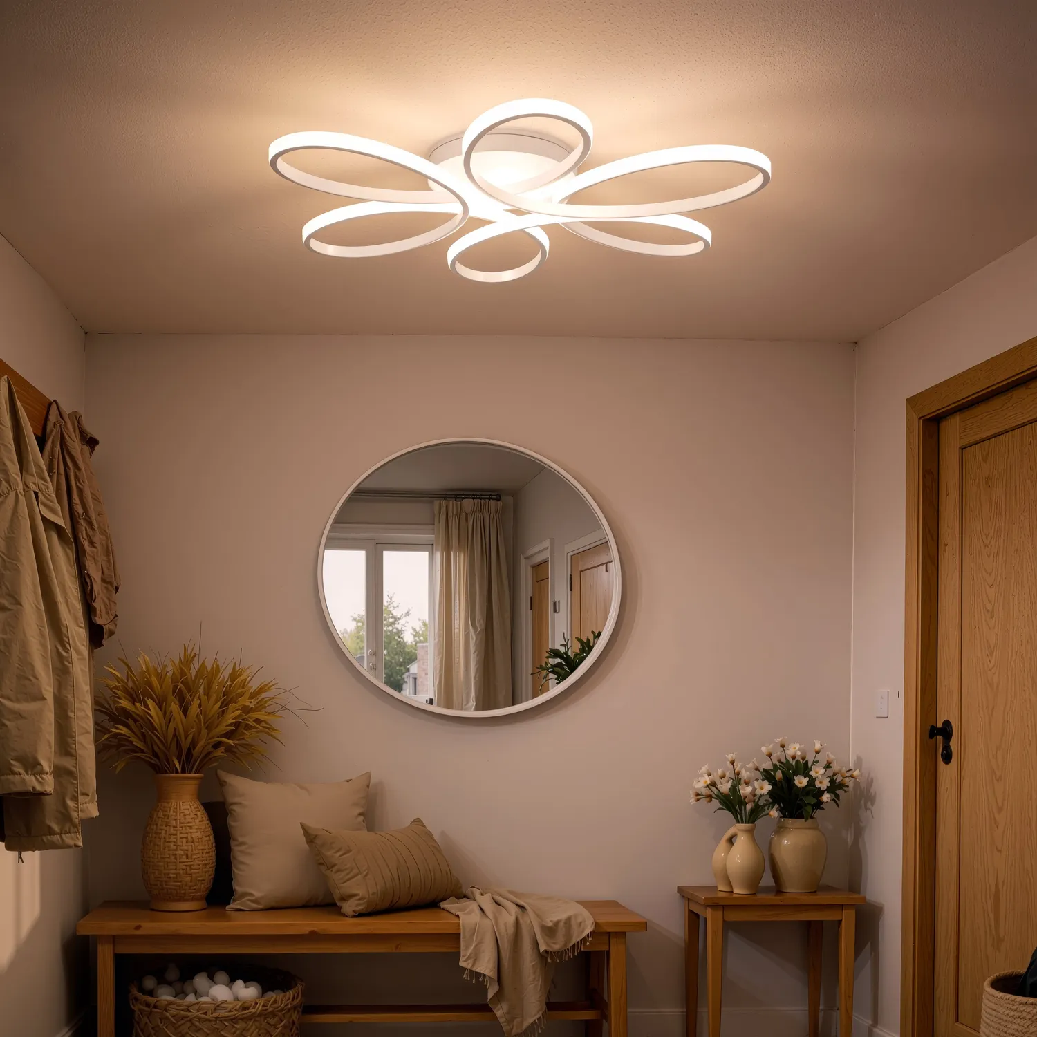 Alessandro Design Eliza lustră LED 63W albă dimabilă