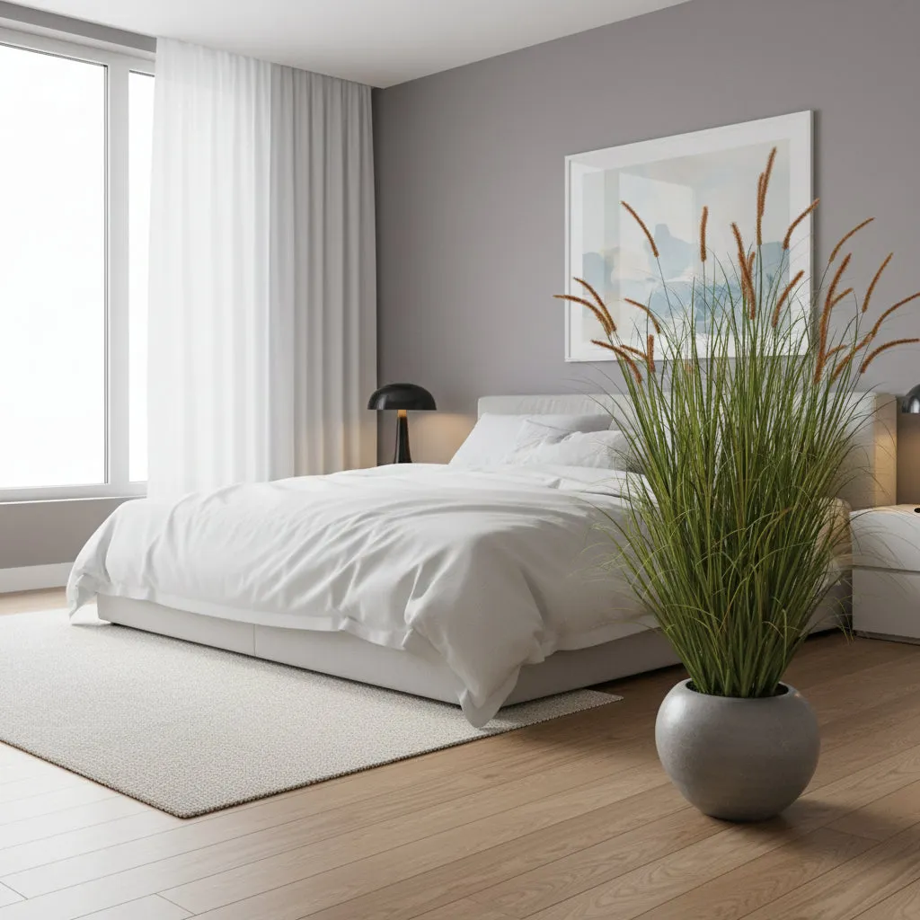 Alessandro Design iarba ornamentala planta artificiala 150cm verde