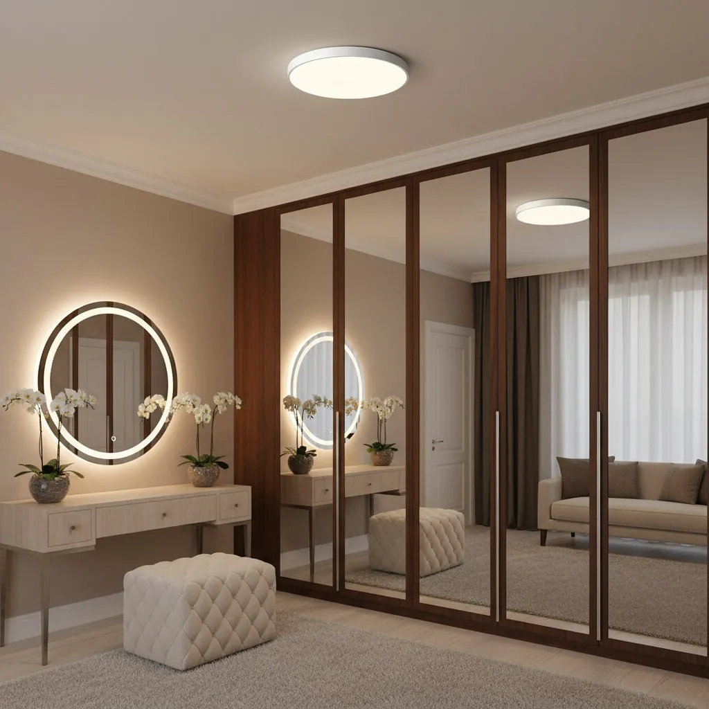 Plafonierea LED Alessandro Design SOLIS 27cm 20W rece alba