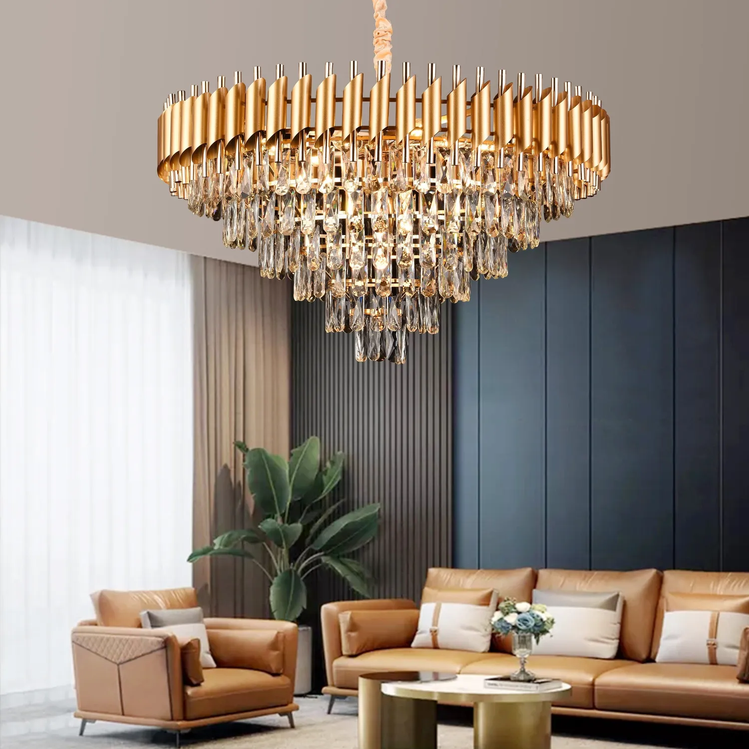 Alessandro Design VERSAILLES Supremo CC900/800GD candelabru auriu 80cm