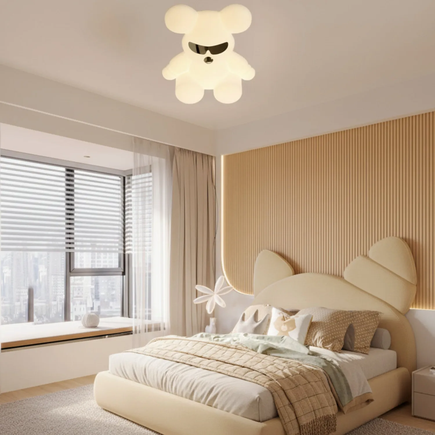 Alessandro Design Ursuleti CP221 lustra LED alba 95W copii