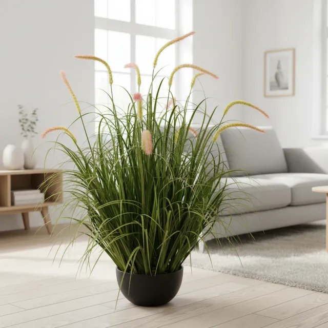 Alessandro Design planta artificiala iarba 90cm 13 tije verde