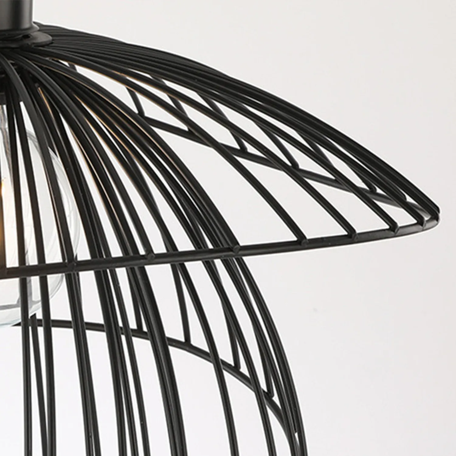 Alessandro Design Egemen pendul negru 1xE27