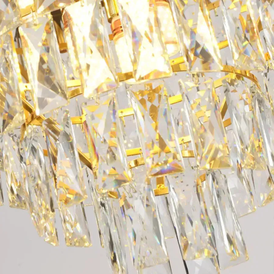 Alessandro Design VERSAILLES Magno candelabru 8x E14 auriu 60cm