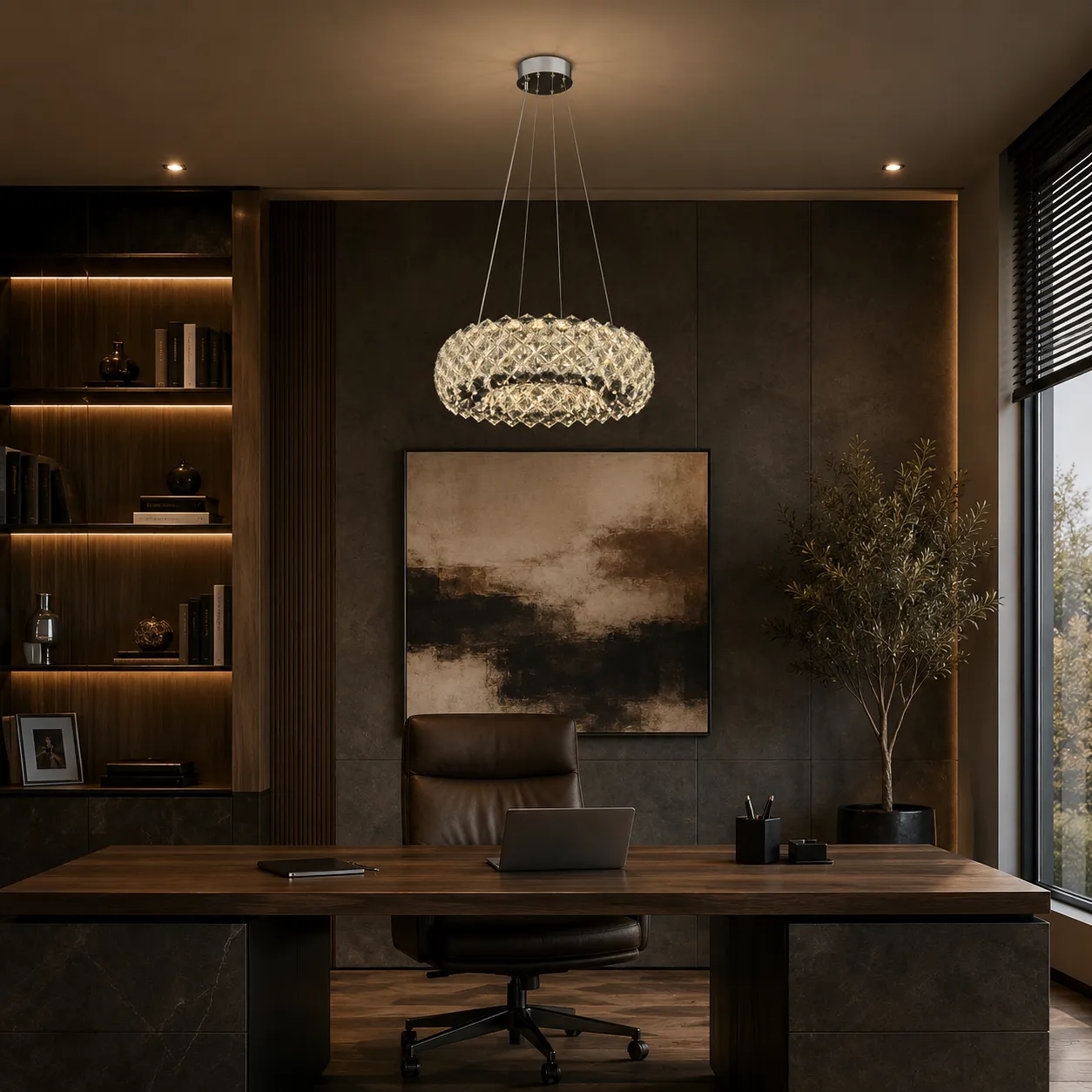 Alessandro Design KALTO Nobile candelabru cristal 72W crom