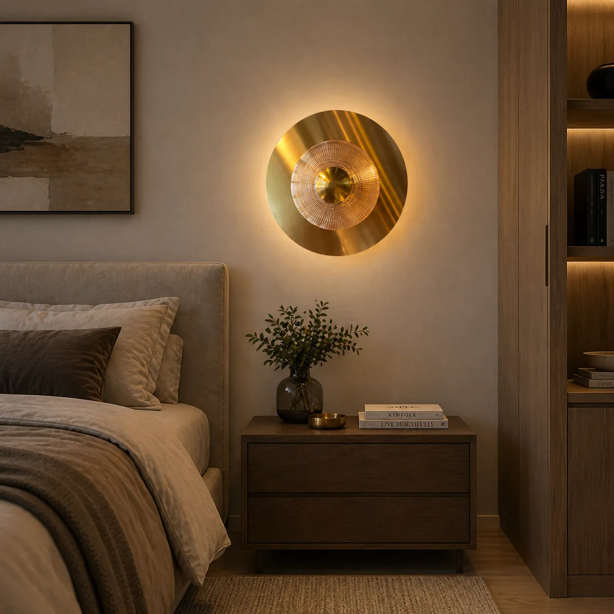 Alessandro Design DOME aplica LED aurie 3000-6000K