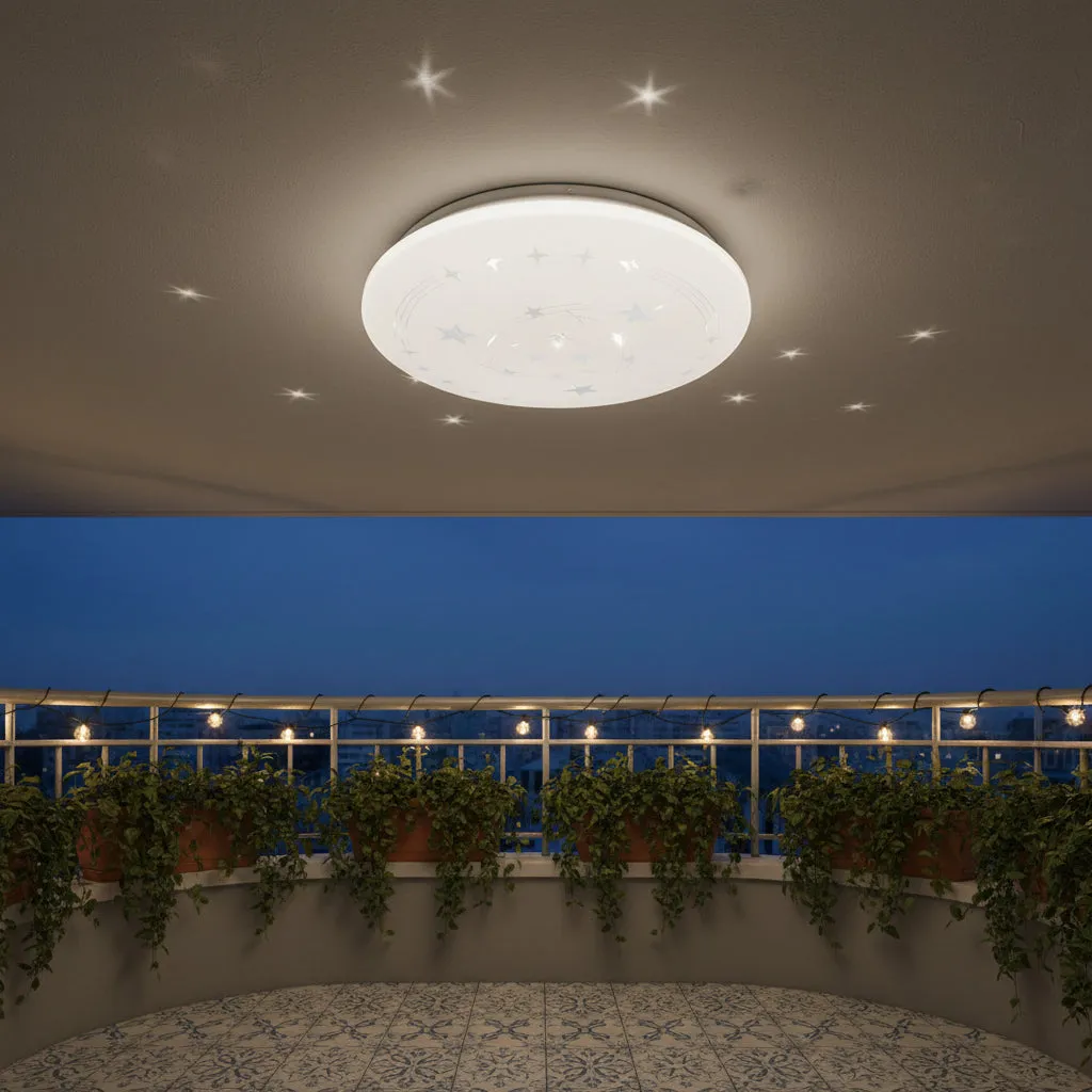Star plafoniera LED 22W alba 23cm 3000-6000K