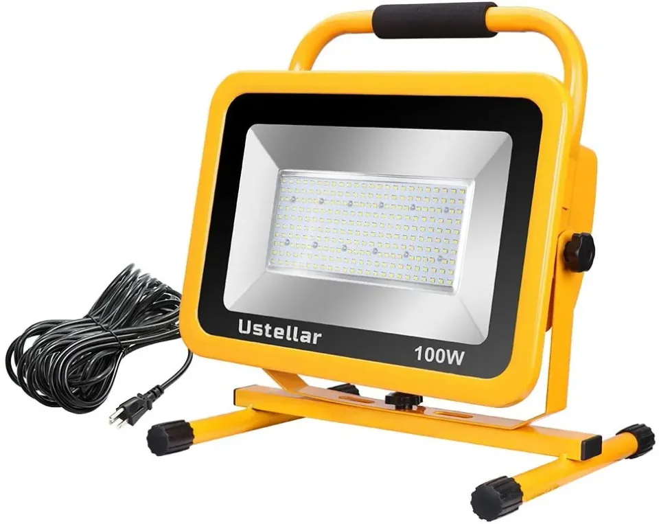 Ustellar 100W lampa de lucru LED alba daylight cablu 7,6m