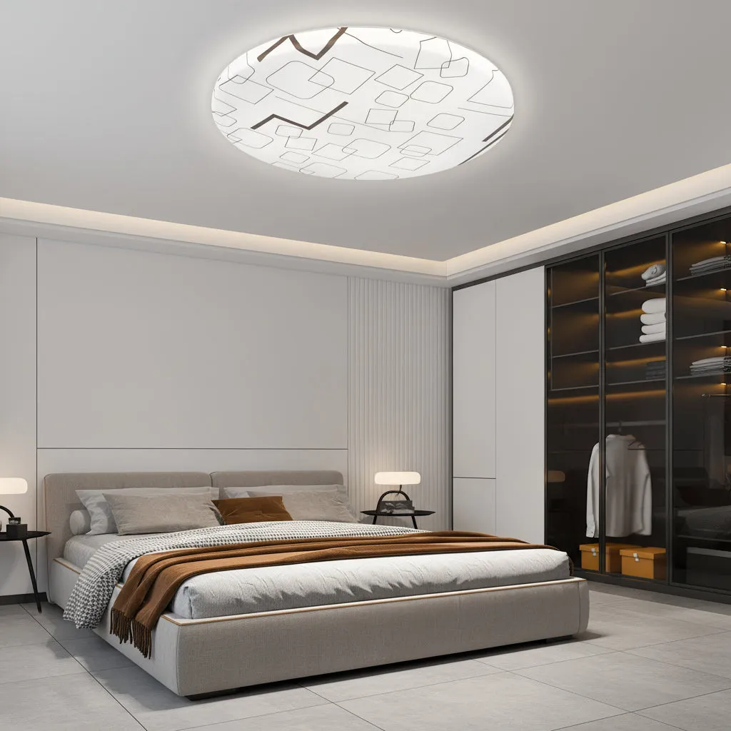 Alessandro Design plafoniera LED alba 35cm 31W