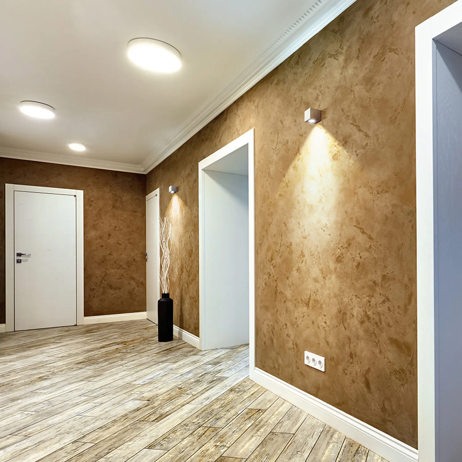Rendl Advantage I aplica perete aluminiu LED