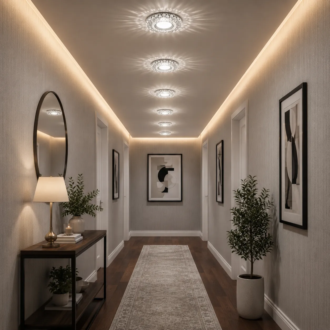 Alessandro Design Orbita spot LED 5W RGB alb rotund