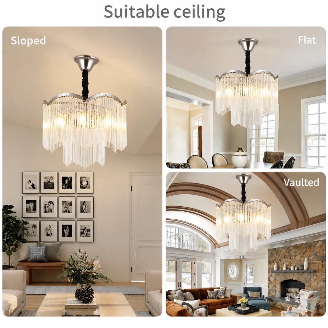 Alessandro Mekelle Elegance candelabru cristal crom 8xE14