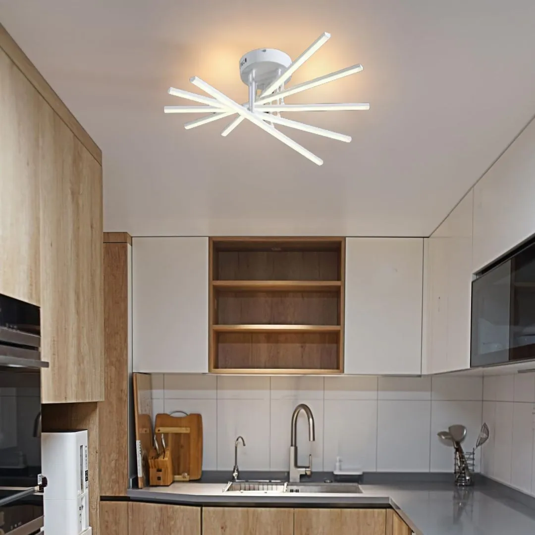 Alessandro Design GIO 90W lustră LED albă telecomandă