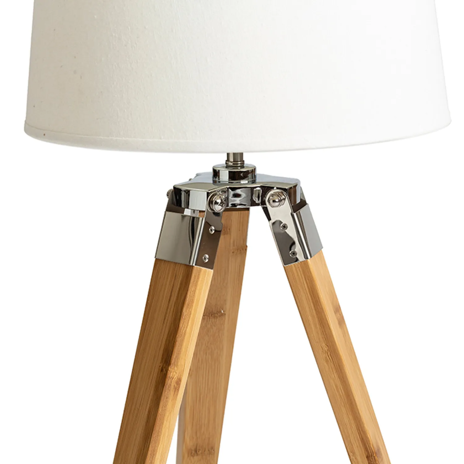 rendl light studio Alvis baza lampa masa bambus E27