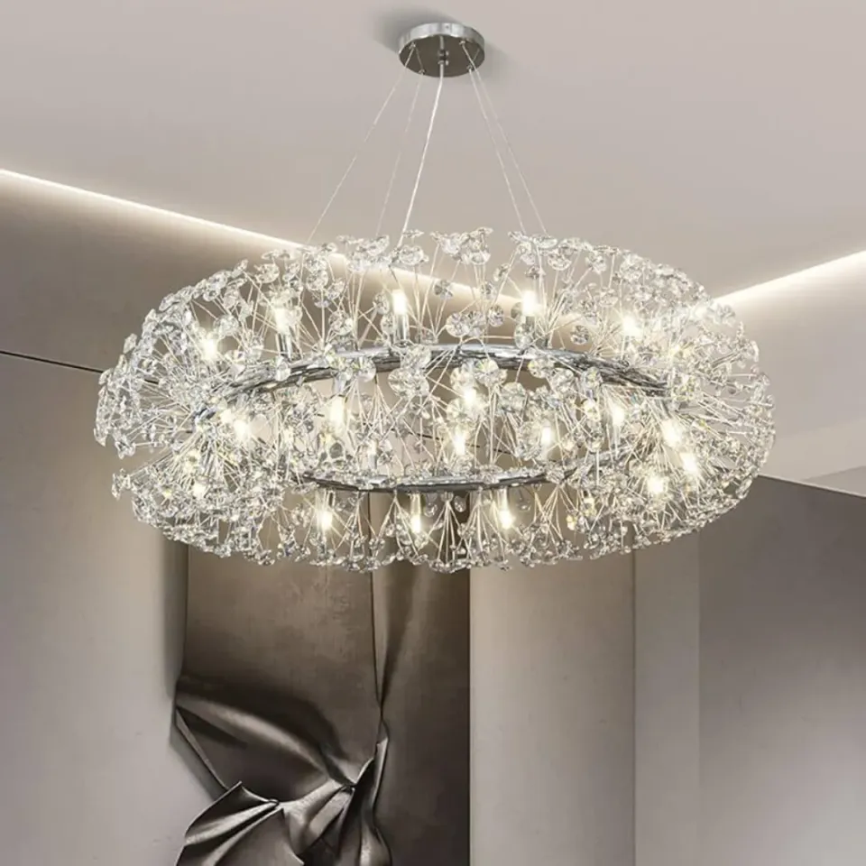 Alessandro Design Khujand 12xG9 candelabru cristal 60cm