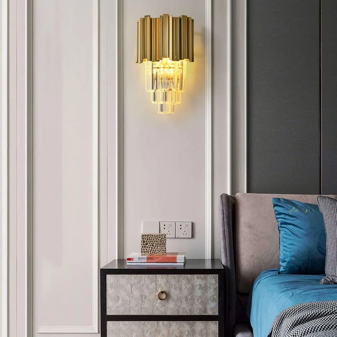 Alessandro Design BLOIS Piccolo aplica cristal aurie 2xE14