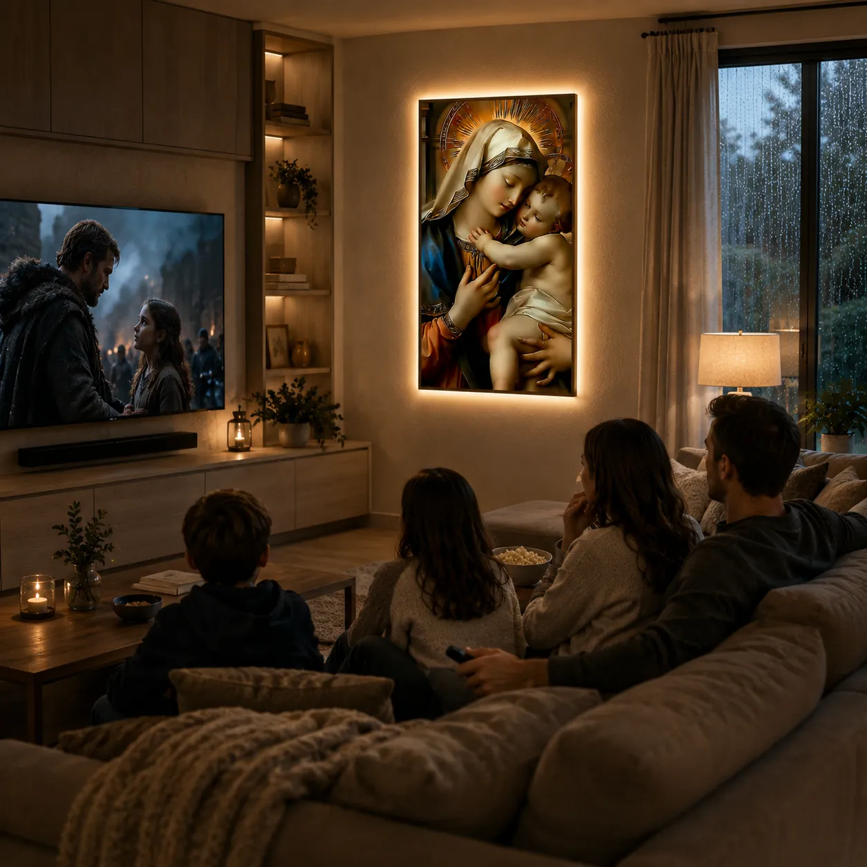 Alessandro Design Tandrete Divina tablou LED 60x80cm 24W