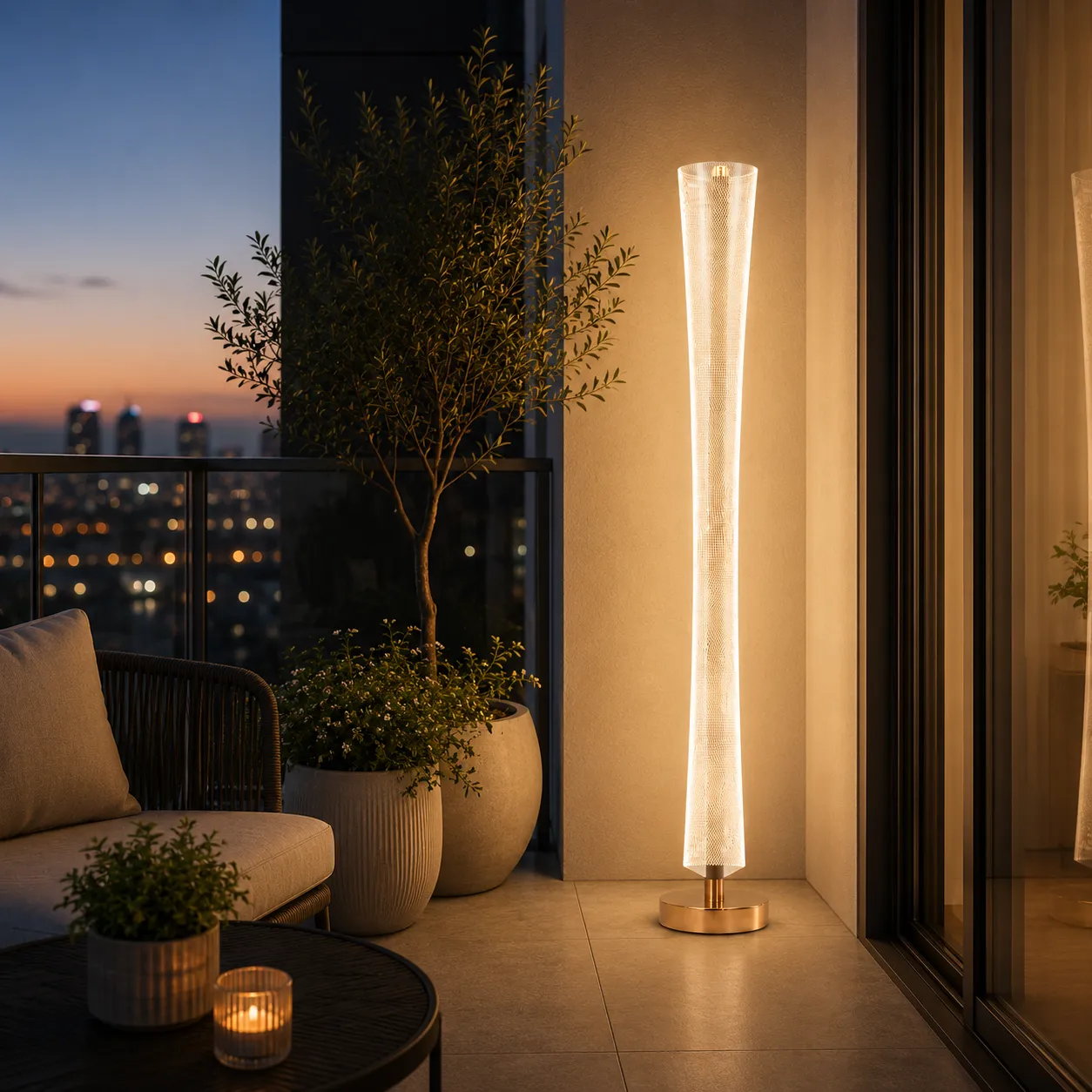 Alessandro Design Augustinus lampadar LED 40W 127cm
