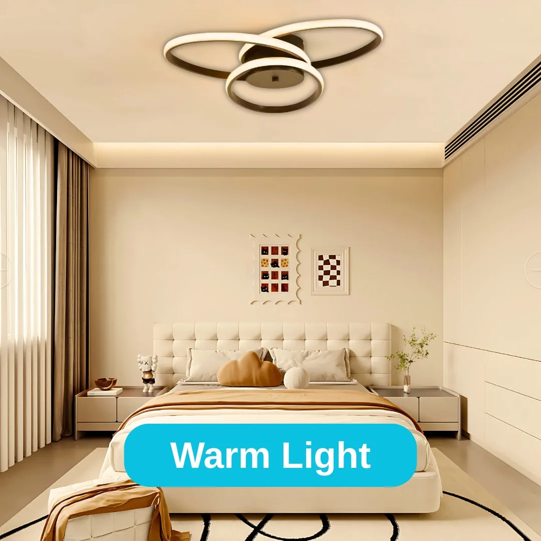 Alessandro Design Ecaterina lustra LED 27W neagra dimabila