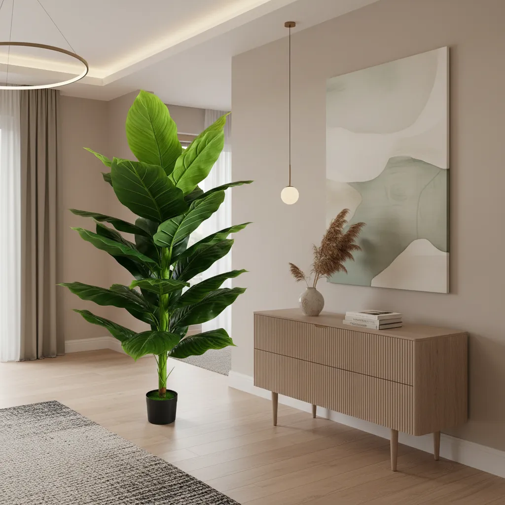 Alessandro Design Musa Banana Planta Artificiala Verde 150cm