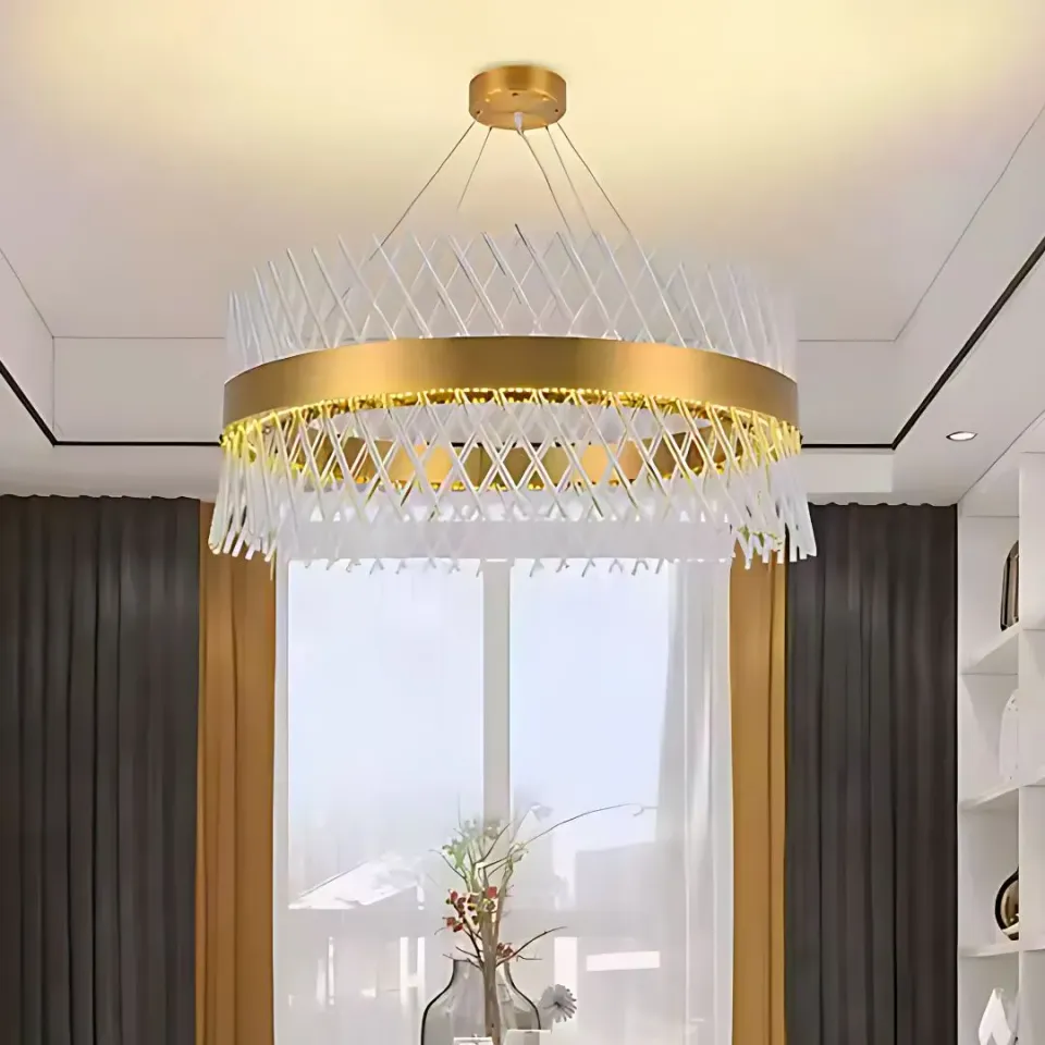 Alessandro Design Alhambra Supremo candelabru LED 102W auriu 80cm