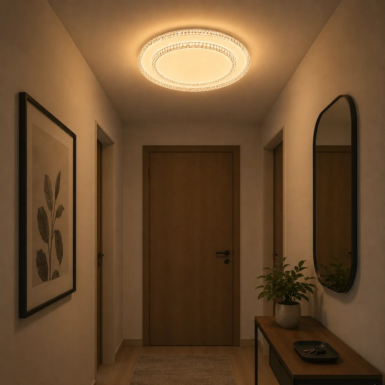 Alessandro Design Qikiqtaaluk Noble lustra LED 40W 38cm alba