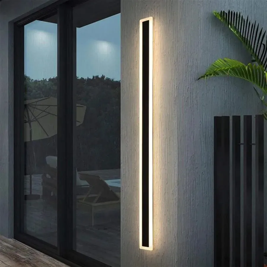 Alessandro Design Indira aplica LED exterior neagra 24W IP65