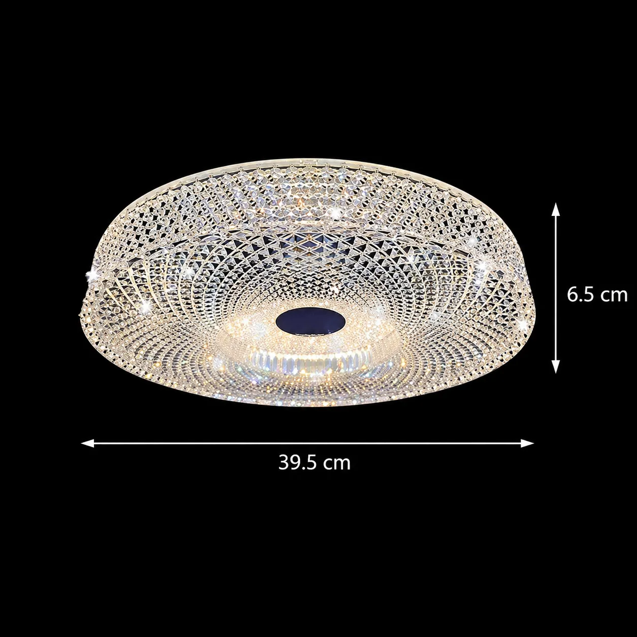 Alessandro Design Radian Nobile lustra LED 39,5cm 3 culori