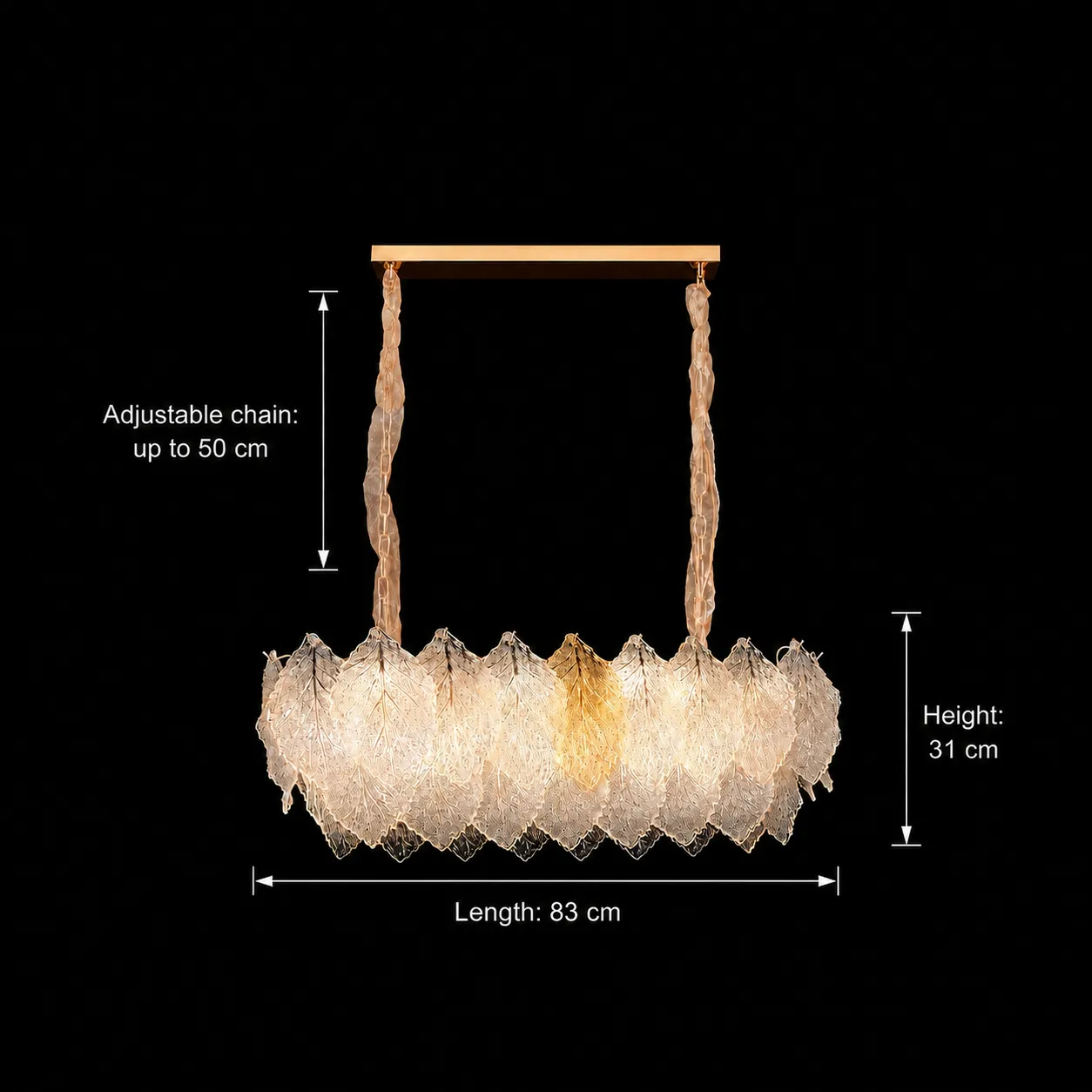 Alessandro Design Lace Royale candelabru 11xE14 auriu