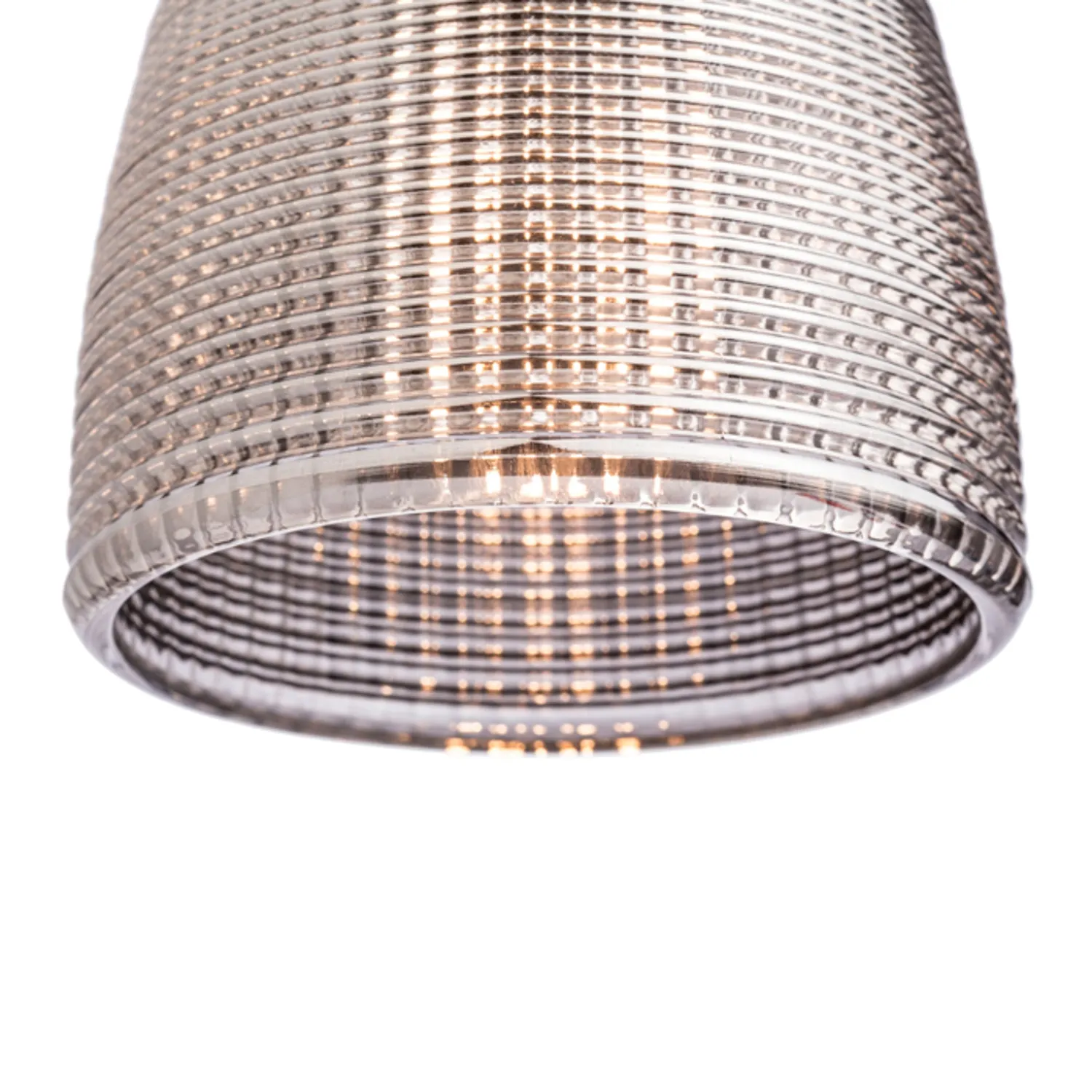Rendl Light Studio Azria pendul sticlă fumurie crom